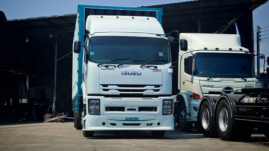 10 ล้อตู้สิบบาน ISUZU FVM240  4