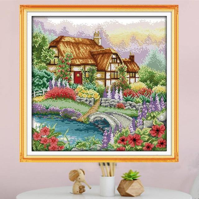 ร้าน Noongning Cross stitch ครอสติสพิมพ์ลาย จำหน่ายอุปกรณ์ครอสติส ภาพติดเพชร1729 6