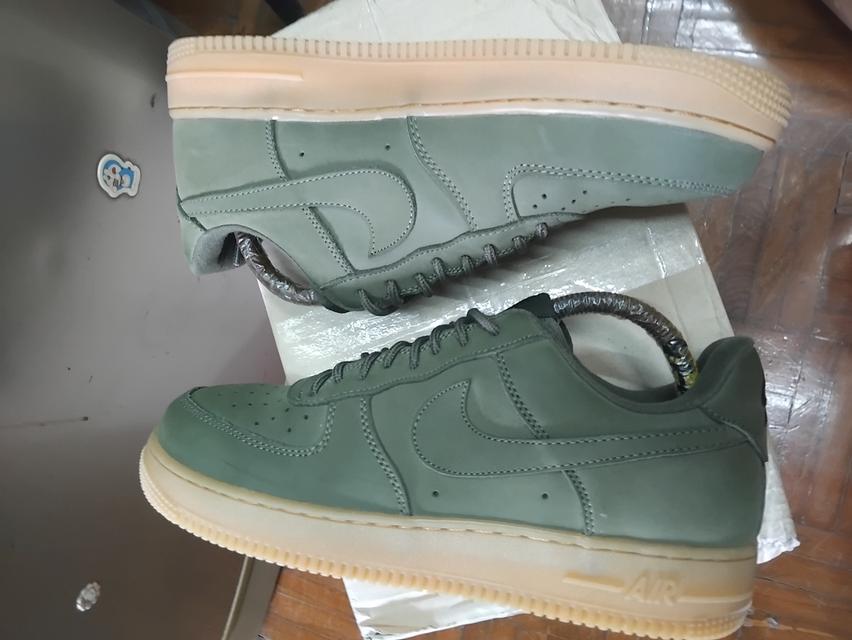 NIKE AIR FORCE 1LOW EUR 42.5/27 สวยใหม่มากไร้ตำหนิ590ค่าส่ง50 รูปที่ 7