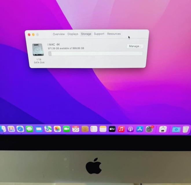 หน้าจอคอมพิวเตอร์ Apple iMac 21.5 นิ้ว มือสอง 3