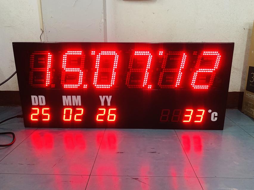 นาฬิกาดิจิตอล นาฬิกาโรงงาน และสถานที่ต่างๆ รูปที่ 2