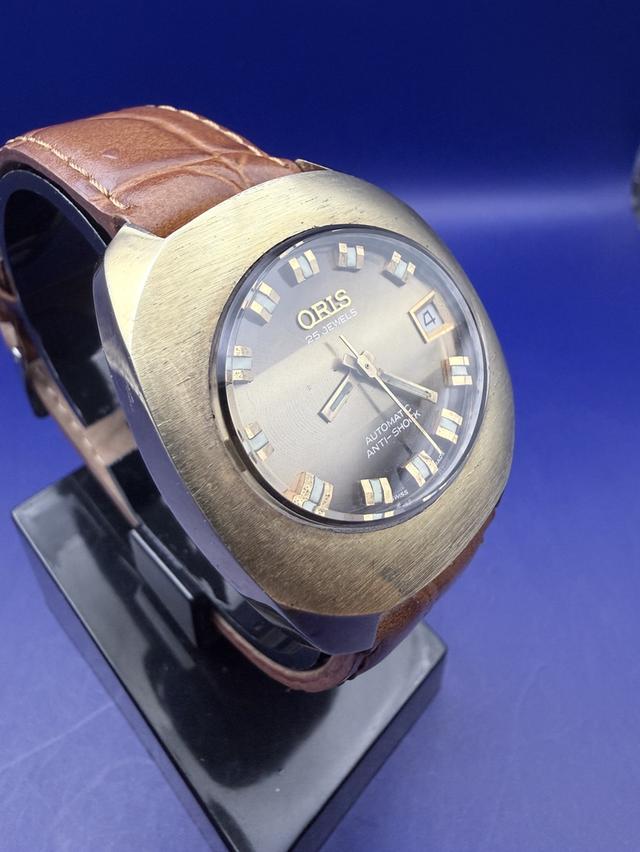 Oris นาฬิกาสวิส ORIS Automatic 25 Jewels🇨🇭 Swiss Made | Vintage 1970s รูปที่ 2