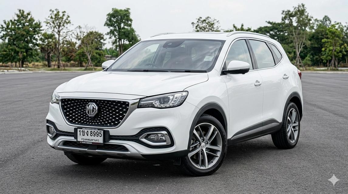 รถสวย มือเดียว ป้ายแดง 🚗 MG HS 1.5 Turbo X Sunroof AT ปี 2020