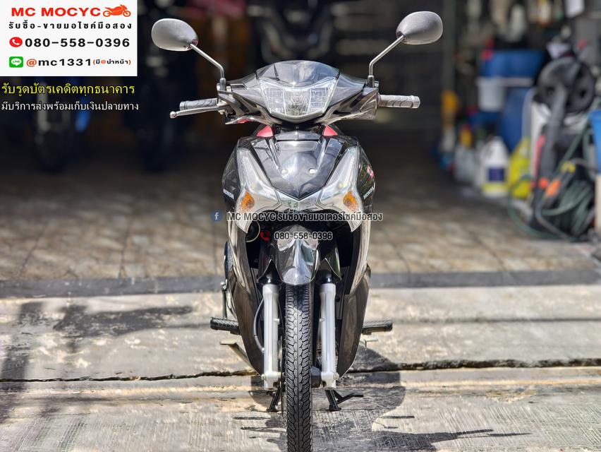 Wave 125i 2021  รุ่นTopล้อแมคสตาดมือ รถบ้านมือเดียว เล่มเขียวชุดโอนครบ No1202   