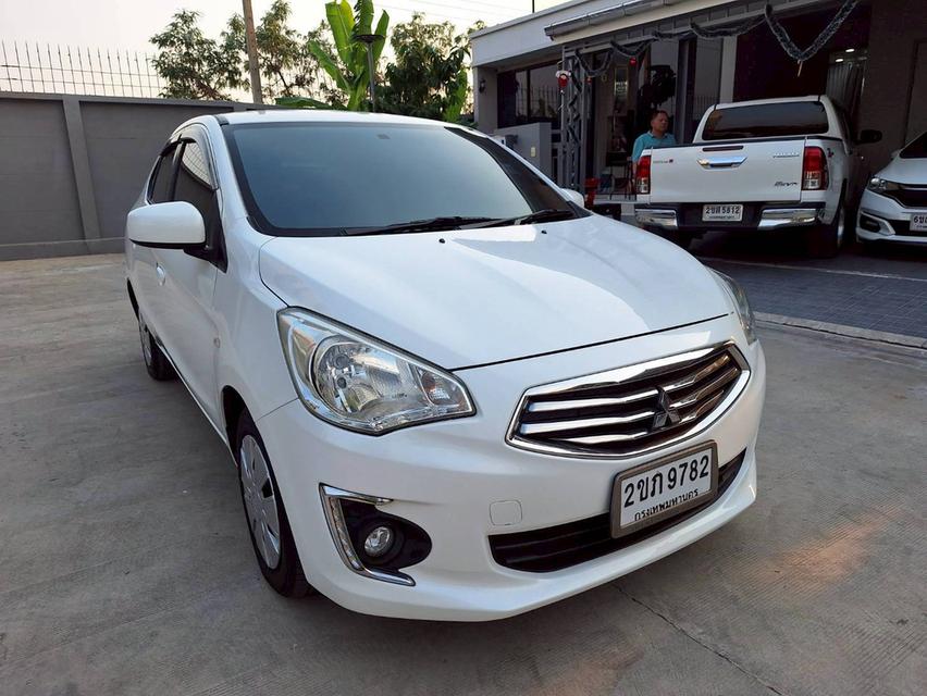 มิตซูบิชิแอดทราด1.2 AIRBAG1ใบ ออโต้ ปี2015 มือเดียวป้ายแดง  สีขาวสวยเดิมบาง รูปที่ 3