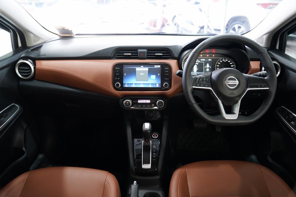 NISSAN ALMERA 1.0 TURBO VL AT ปี 2020 จด 2021 สีขาว 4