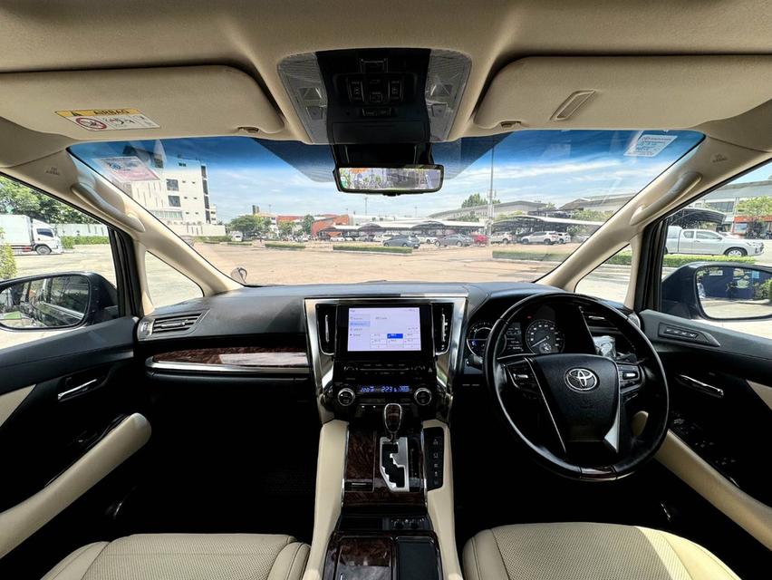 รหัสรถ PEAT9999 TOYOTA ALPHARD​ GF HYBRID ปี​ 22 วิ่งน้อย 80,000 km.   9