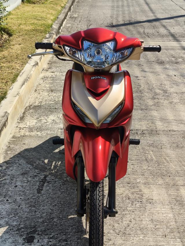 Honda Wave 110i AT ปี2010 สีแดงแก้ว-น้ำตาล***ย้ำเวฟเกียร์ออโต้ WaveAT