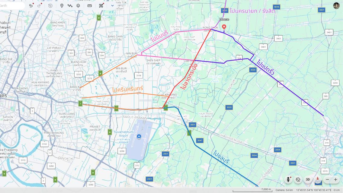 ขายบ้านพร้อมที่ดิน 200 ตารางวา ทำเลศักยภาพ หนองจอก ติดถนนใหญ่ เหมาะอยู่อาศัยและต่อยอดธุรกิจ 2
