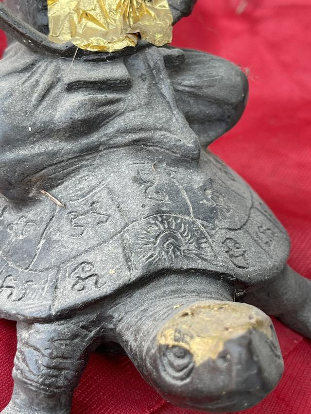 พระบูชาหลวงปู่หลิว วัดไร่แตงทอง พญาเต่าเรือน หน้าตัก3นิ้ว ปี37 5