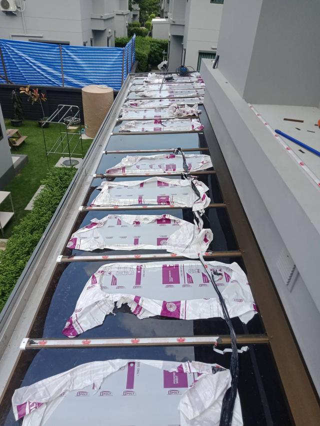 ต่อเติมโครงหลังคาบ้าน แบบครบจบที่เดียว รูปย่อยที่ 4