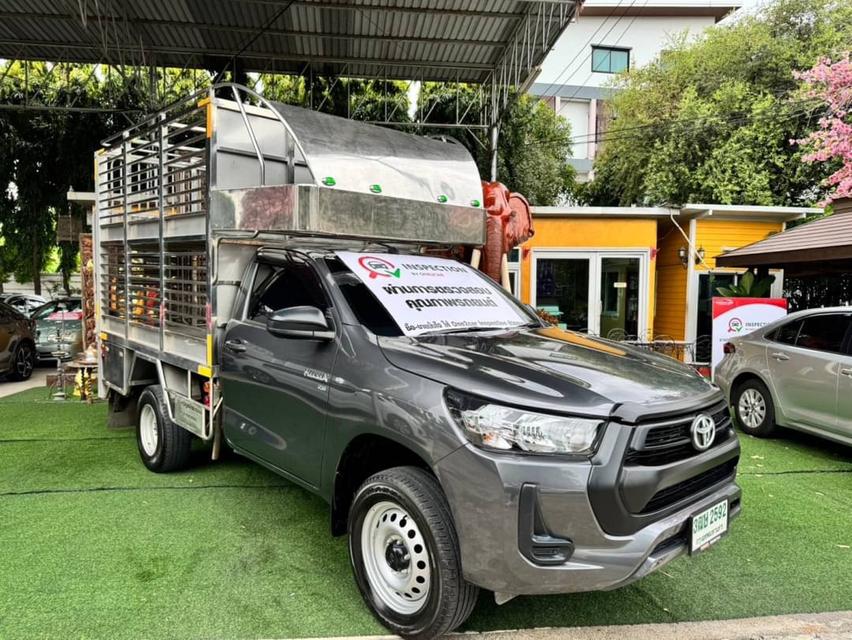  #รถมือสอง TOYOTA REVO  SINGLECAB รุ่นENTRY 4WD ดีเซล  ปี2023  มีคอกเหล็ก เครื่อง2.8cc. เกียร์ธรรมดา  -รถไมล์แท้100%คะวิ่งมาคร26,xxxกว่ากิโล  3