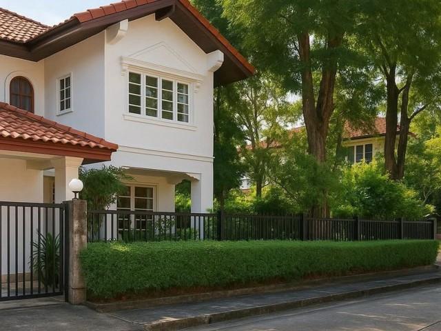 ให้เช่าบ้านเดี่ยว2ชั้น หมู่บ้านสัมมากร ถนนรามคำแหง 112 แอร์เฟอร์ครบ มี 4 ห้องนอน | 3 ห้องน้ำ ราคาเช่าเดือนละ65,000 บาท/เ 8