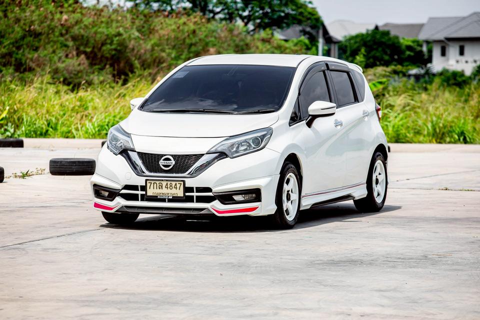 Nissan Note 1.2VL ปี 2018 สีขาว สวยสภาพดี รูปที่ 2