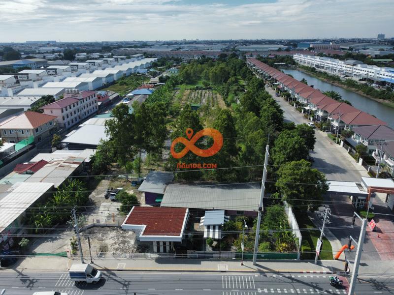 ขายที่ดินทำเลทอง ซอยกิ่งแก้ว 25/1 – ใกล้นิคมเจโม – หน้ากว้าง 47 เมตร – 13 ไร่ 2 งาน 7 วา 14