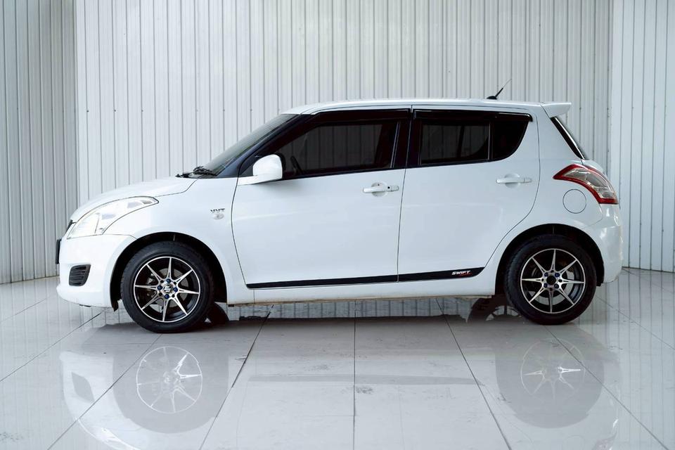 SUZUKI SWIFT 1.25 GL MT (AB/ABS) ปี 2015 สีขาว โฉม ปี12-18 (VAT) รูปที่ 5