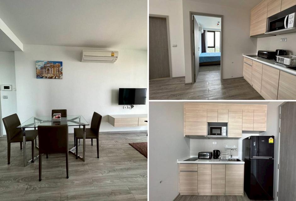 Aeras Beachfront Condo Jomtien Pattaya ห้องมุม 48 ตารางเมตร 2 ห้องนอนใหญ่ วิวทะเล ตกแต่งครบ 8