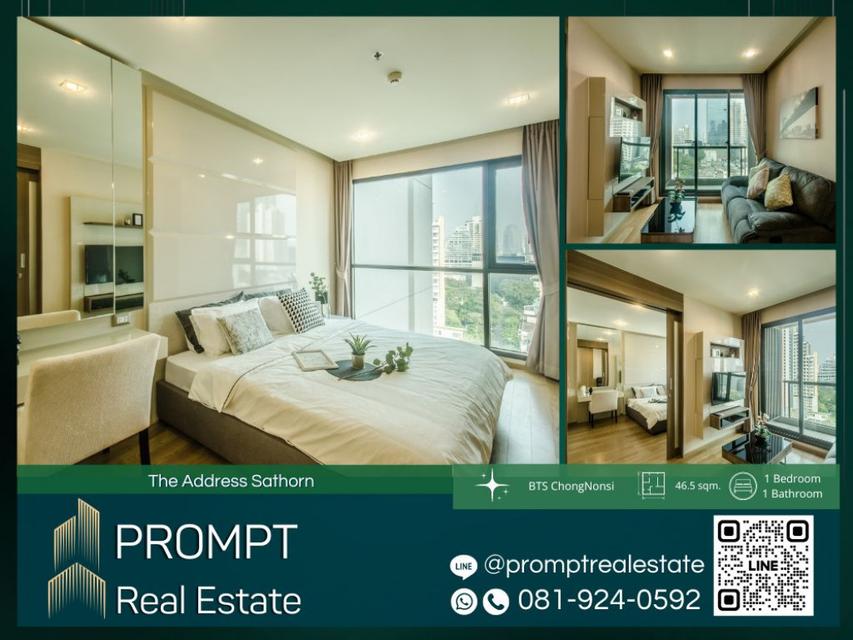 ST12559 - The Address Sathorn - BTS ChongNonsi - BTS SaintLouis - SathornSquare 1