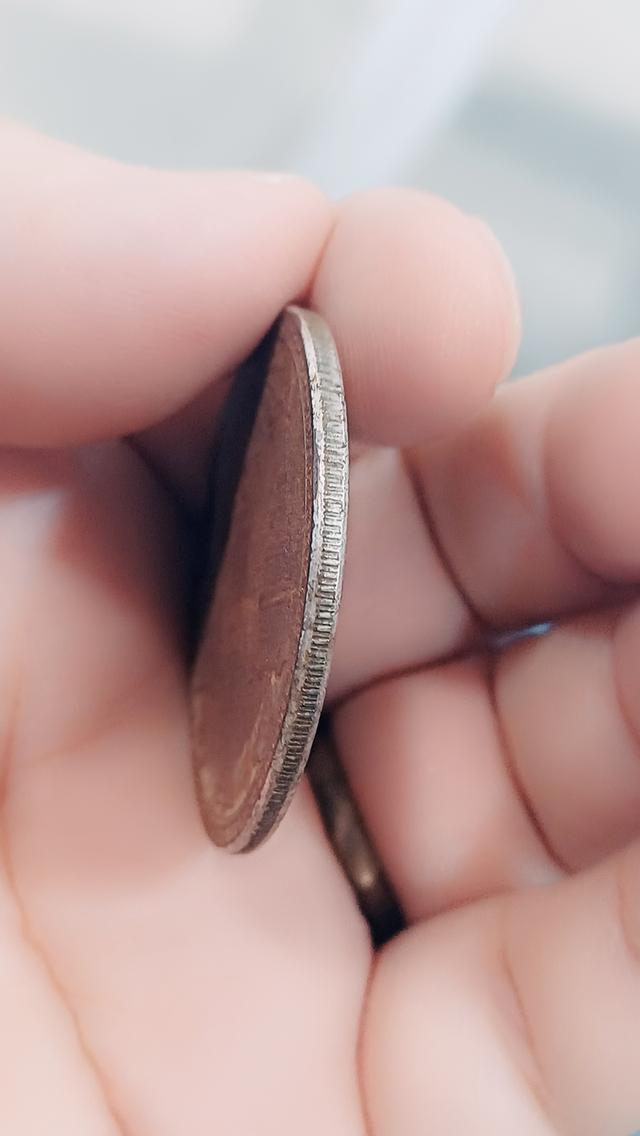 เหรียญฉัตร พานพุ่ม หลังช้าง เงินสมัย ร.5 รูปที่ 3