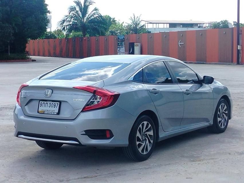 Honda Civic FC 1.8 E CVT (MNC) 2019 สีเทา มือเดียว