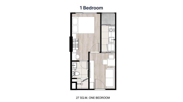 CM04469 ขายดาวน์ ขาดทุน คอนโด โซ ออริจิ้น สุขุมวิท 105 So Origin Sukhumvit 105 6