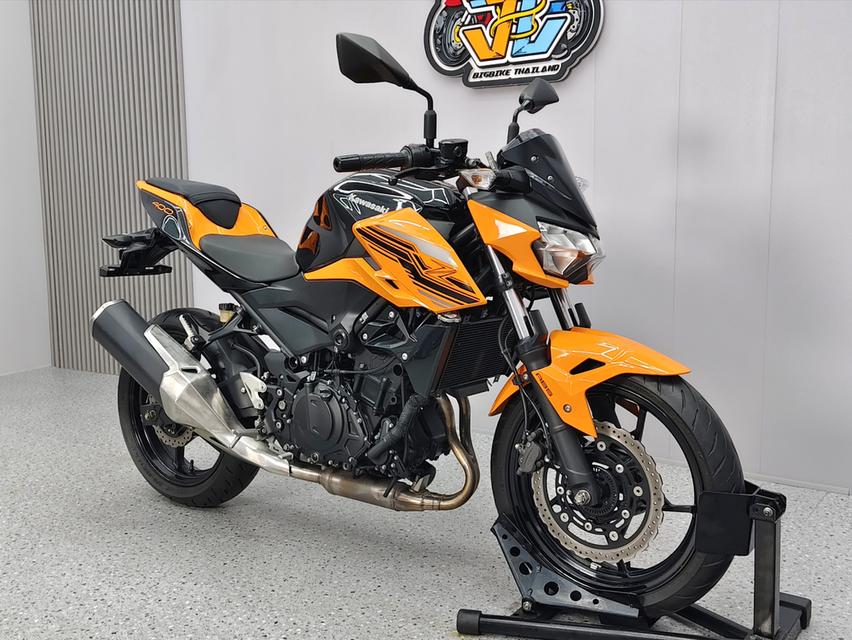 "น้องๆป้ายแดง" Z400 ABS จดปี 2020 มือเดียวสวยใสไมล์น้อย รูปย่อยที่ 4