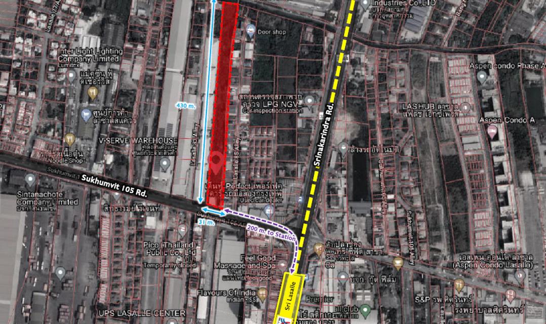 ขายที่ดินบริเวณ ลาซาล 83 2