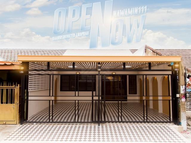 ขายทาวน์เฮ้าส์ 1.5 ชั้น หมู่บ้านทอรุ้ง นวมินทร์ 111 รีโนเวทใหม่ สไตล์น่ารัก มีชั้นใต้หลังคา พร้อมครัวสวย 2