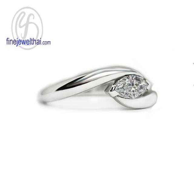 Finejewelthai แหวนเพชร เพชรสังเคราะห์ เงินแท้925-R1158cz รูปย่อยที่ 3