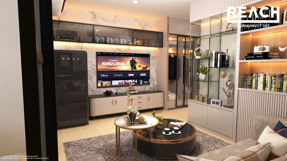 🌿 Your Affordable Urban Escape Awaits Welcome to Reach Sukhumvit 107 – just 1.4 km from BTS Bearing 3