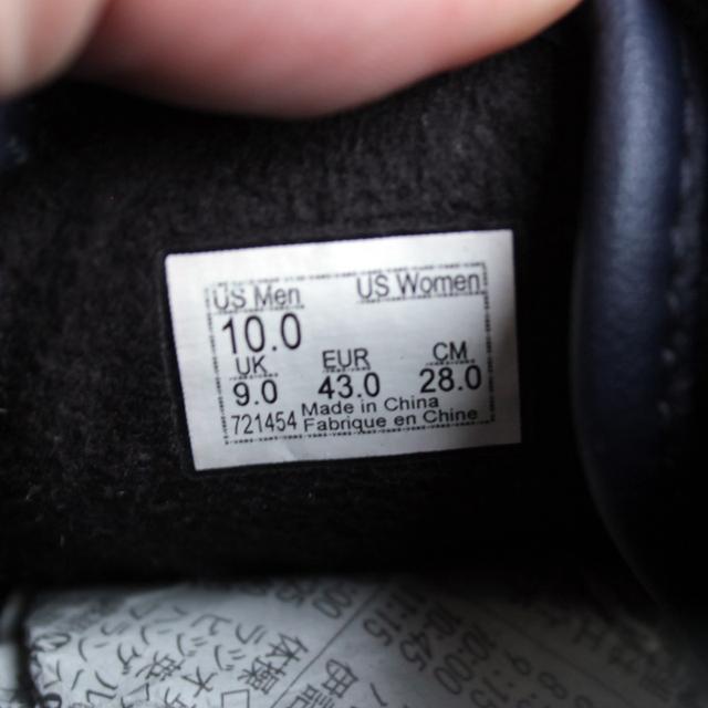 Vans ผ้าใบหุ้มข้อมือสอง หนังพียู สีกรม สภาพเหมือนใหม่ ส่งฟรี! 7