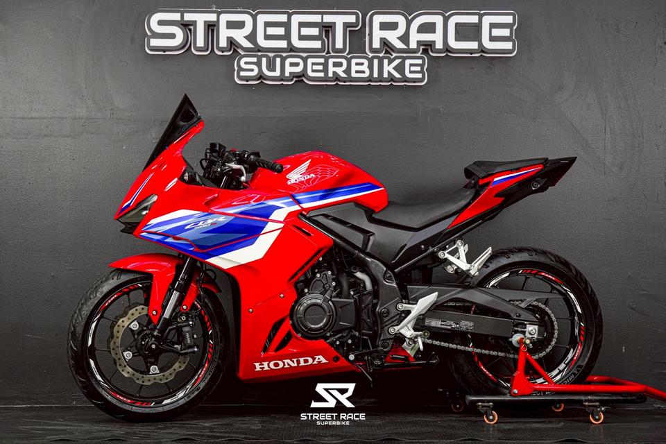 HONDA CBR500R 2024 สีแดง ไมล์แค่ 6,000 km. รูปที่ 4