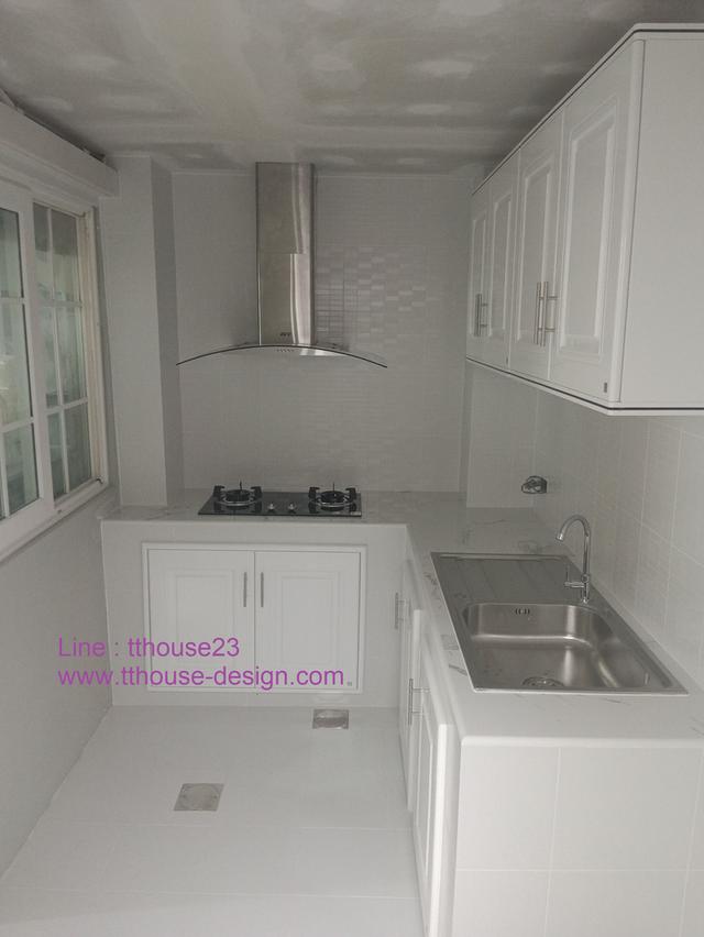 รับเหมา ต่อเติม โครงหลังคา กันสาด ห้องครัว เทพื้น ปูกระเบื้อง ครบวงจร 0950920028 รูปที่ 6