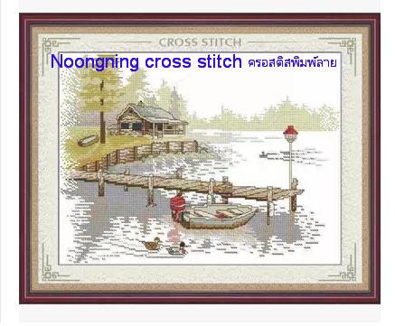 ร้าน Noongning Cross stitch ครอสติสพิมพ์ลาย จำหน่ายอุปกรณ์ครอสติส ภาพติดเพชร1604 4