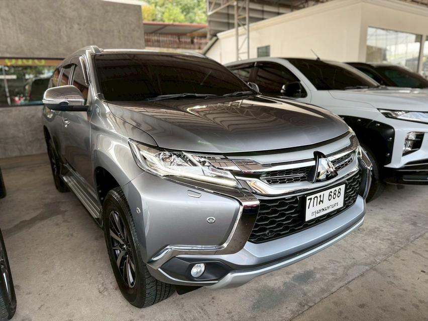 รหัสรถ AP688 Pajero 2.4 GT Premium NAVI 2WD ปี2018 สีเทา ดีเซล