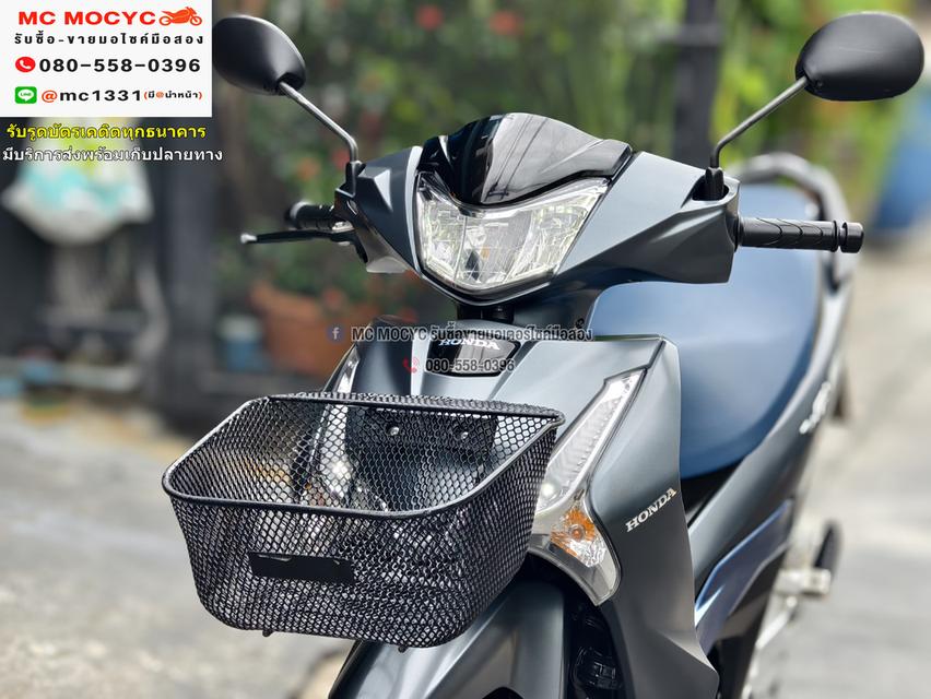 Wave 125i 2023 วิ่ง10000โล สตาดมือล้อแมค รถบ้านแท้เครื่องท่อเดิมๆ มีเล่มเขียวชุดโอนครบ No1112 9