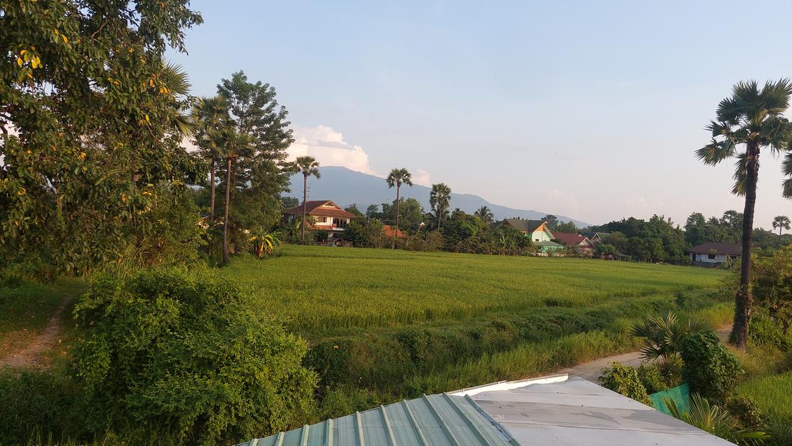 ขายบ้านในฝันของหลายๆคน"บ้านไร่ปลายนา"ทางตะวันตกเฉียงใต้ของสนามบินนานาชาติเชียงใหม่เชิงดอยพระธาตุดอยคำดูตามพิกัด 4