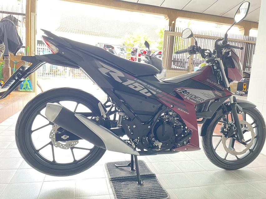 Raider150 สภาพซื้อจอด รถมือเดียว เอกสารครบ ไม่เคยล้ม เครื่องดี ศูนย์ดี ชุดสีสวย จัดส่งได้ มีเก็บปลายทาง วิ่ง3000 ปี66 6