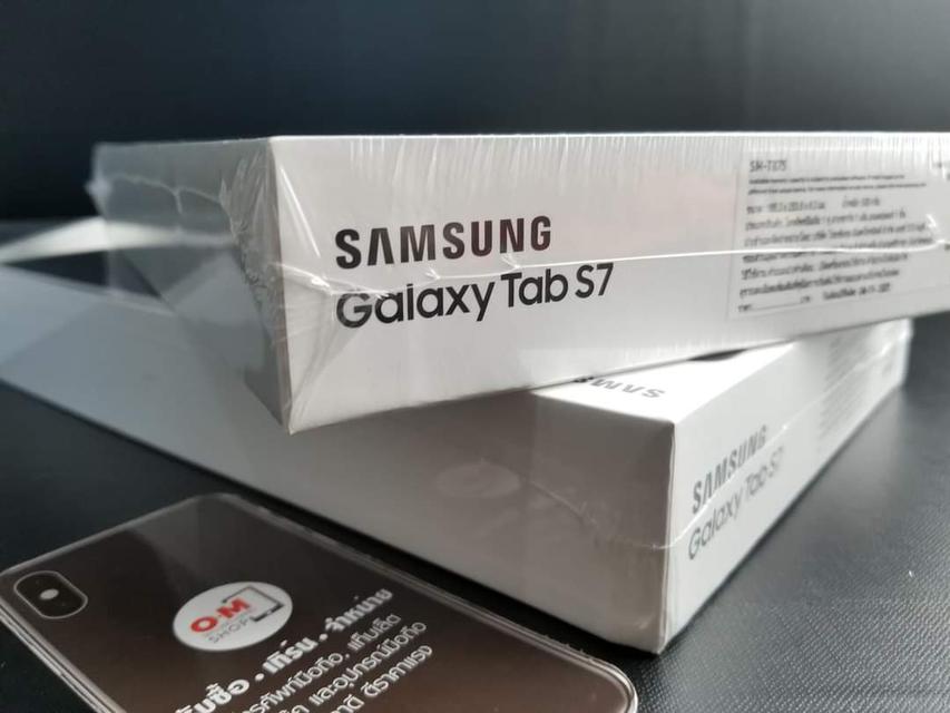ขาย/แลก Samsung Galaxy Tab S7 8/256GB Mystic Navy (LTE) ศูนย์ไทย ใหม่มือ1 Snap865Plus แท้ ครบยกกล่อง เพียง 21,500 บาท  2