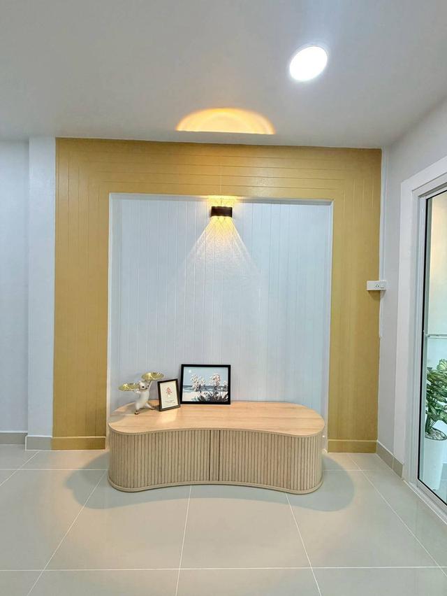 หมู่บ้านนันทิชา3/8 บางบัวทอง  บ้านกล้วย-ไทรน้อย ‭ทาวน์เฮาส์ 2 ชั้น ตกแต่งใหม่พร้อมอยู่ โครงการสงบ น่าอยู่ หมู่บ้านติดถนนบ้านกล้วย-ไทรน้อย 8