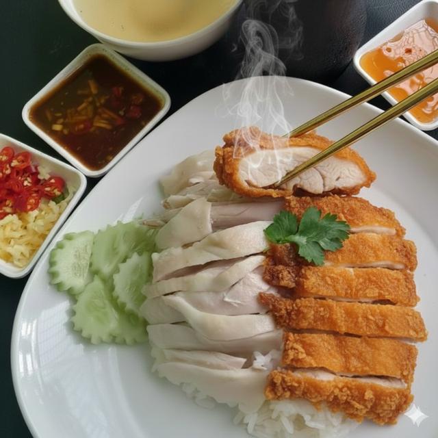 555 Chicken Rice (ข้าวมันไก่ตอน)