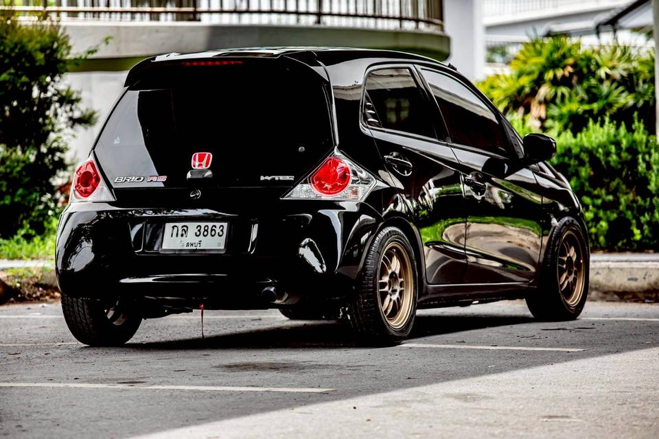Honda Brio 1.2V ท๊อปสุด ปี 2012 เกียร์ออโต้ สีดำ 7
