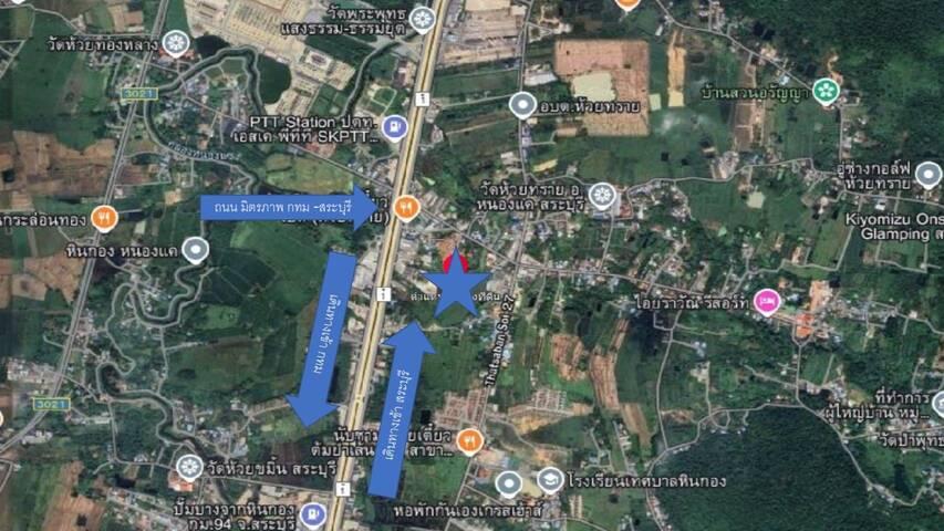 ขายที่ดิน เนื้อที่ 26-0-74.50 ไร่ ขายไร่ล่ะ 2.8 ล้าน ห้วยทราย สระบุรี 5