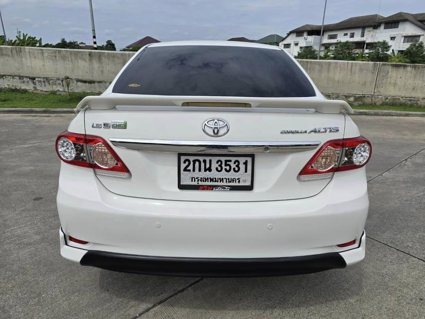 Toyota Altis 1.6E CNG ปี 2013  รถบ้าน CNG  4