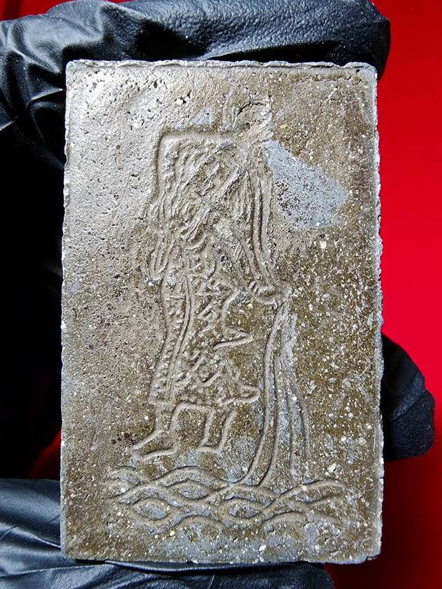 พระสมเด็จปรกโพธิ์ 9 ใบ หลังพระแม่ธรณี หลวงพ่อกวย รูปที่ 3