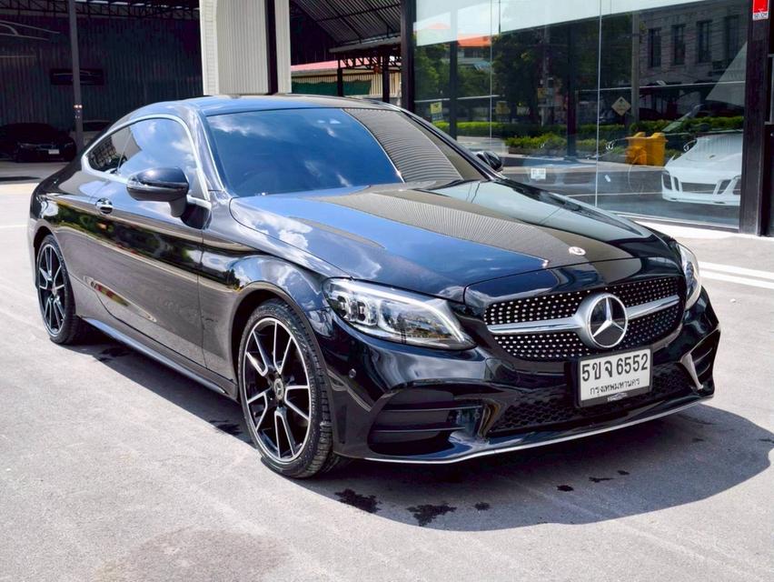 รหัสรถ KPV6552 2022 BENZ C200 2.0 COUPE AMG DYNAMIC 