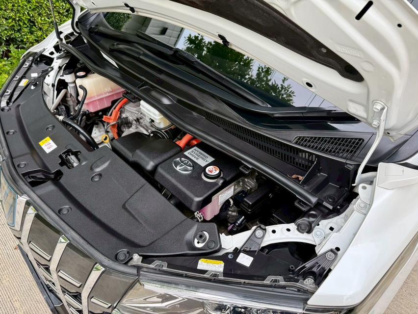 TOYOTA Alphard 2.5 Hybrid SRC Package AT สีขาว ปี 2020 เลขไมล์ 80,xxx เข้าศูนย์ตลอด 15