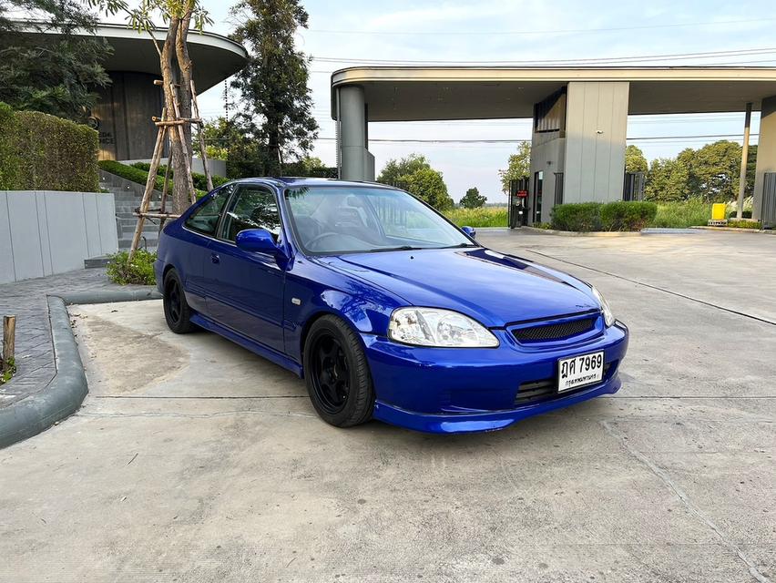 CIVIC COUPE ปี 2000 หล่อๆ สีใสเงาจัด เคลือบแก้ว