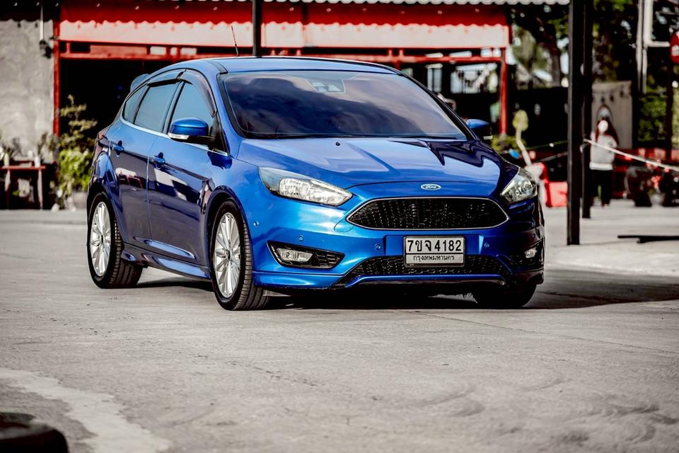 Ford focus 1.5 Ecoboost ปี 2017 สีน้ำเงิน
