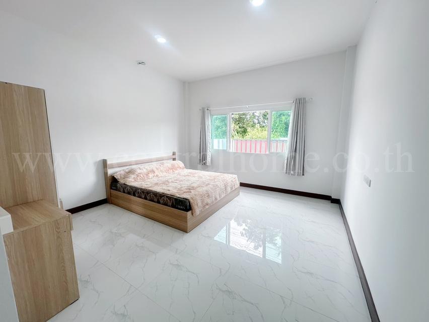 บ้านเดี่ยว ชั้นเดียว บางละมุง ชลบุรี บ้านสร้างใหม่ ไม่เคยเข้าอยู่ 4